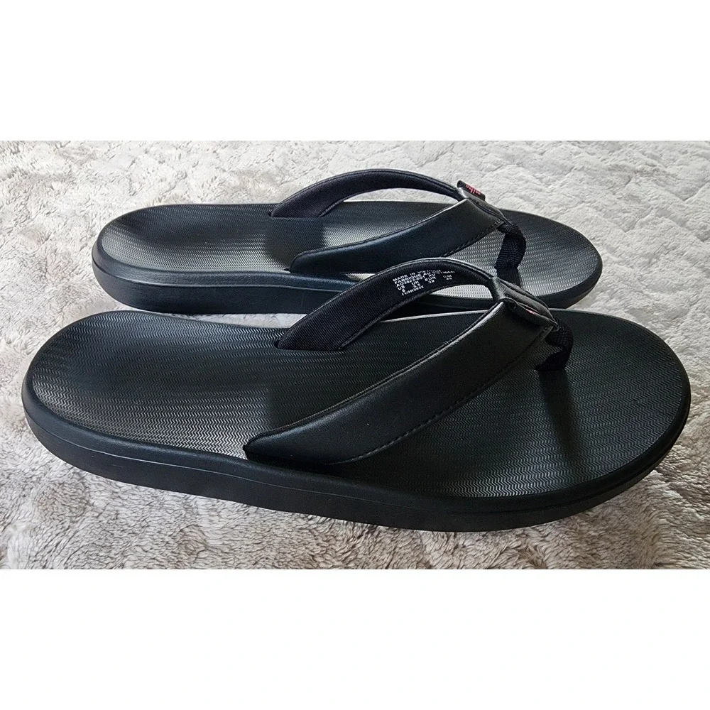 Nike Bella Kai Thong Black Women Flip Flops Sandals US 8